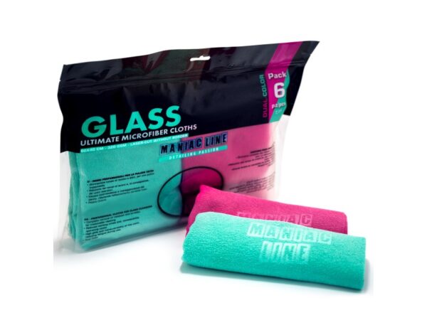 ΠΕΤΣΕΤΑ MANIAC GLASS TOWEL ιδανική για τον καθαρισμό τζαμιών 60x40 ΣΕΤ 6 ΤΕΜ